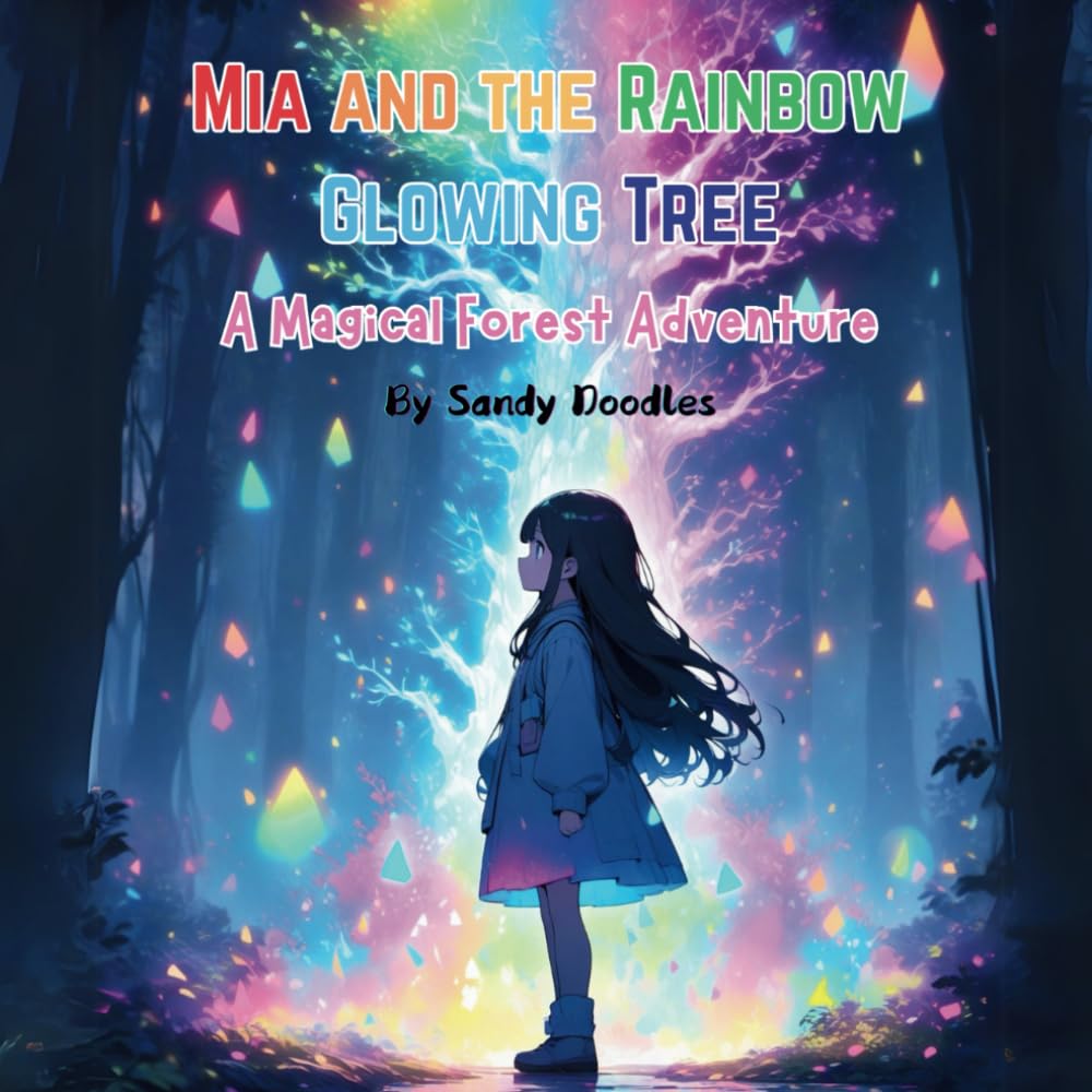 Mia and the Rainbow Glowing Tree: A cute story about a little girl's adventure in a magic forest