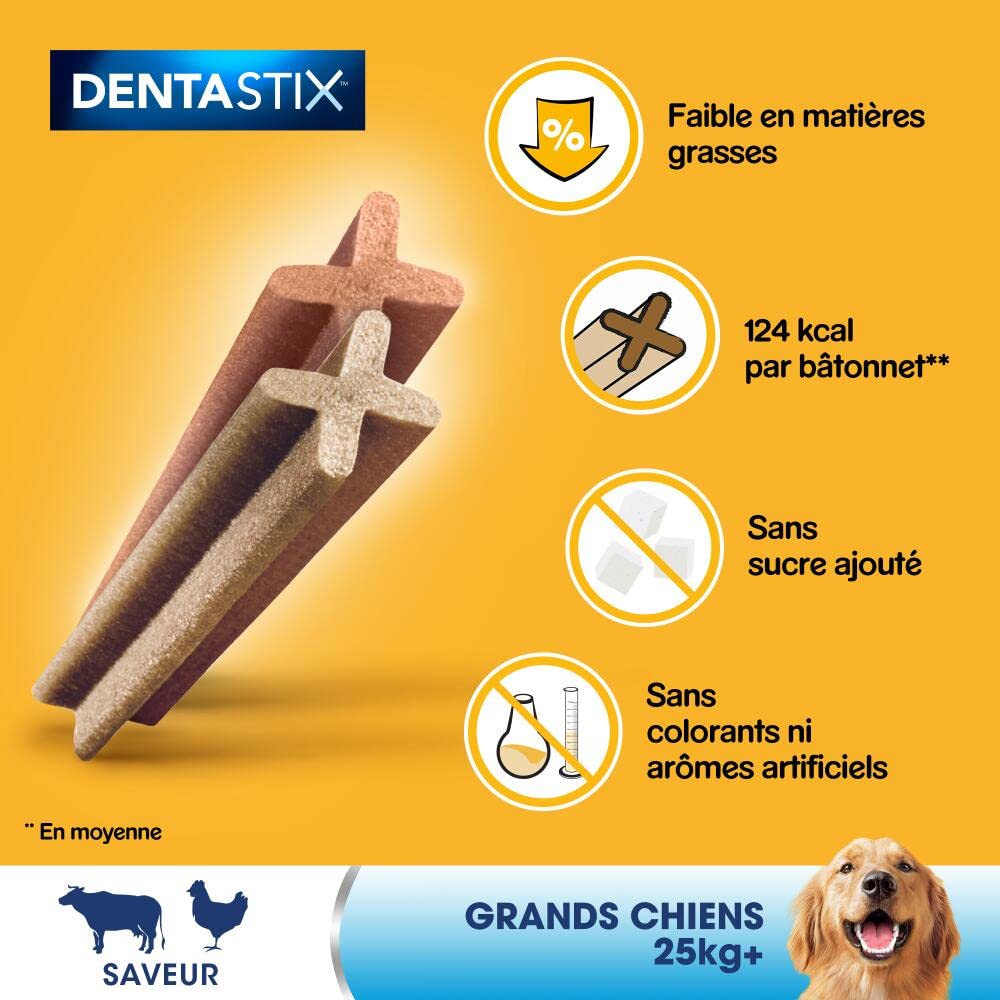 Pedigree Dentastix BB39G Karma Uzupełniająca dla Psów, Lot de 1