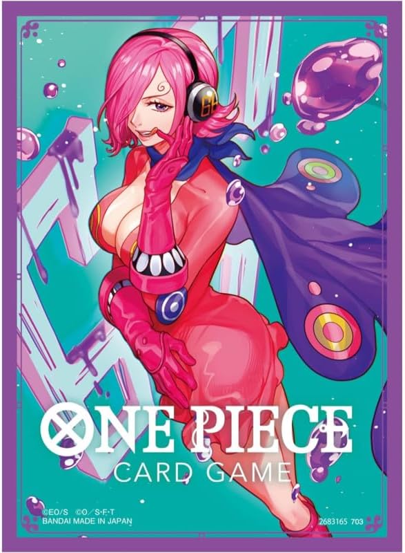 ONE PIECE CCG: Card GAMING SLEEVES PACK: VINSMOKE REIJU (70ct)
