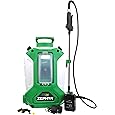 FlowZone Cyclone 3 Battery Powered Backpack Sprayer - Variable-Pressure 5-Position Electric Lawn & Garden Sprayer - 4 Gallon (Battery & Charger Included)