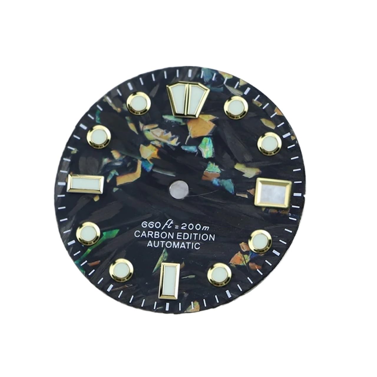 Cadran NH35 carbone réparer ou personnaliser une montre homme