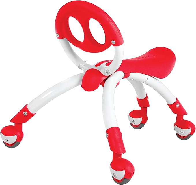 YBIKE Pewi Walking Ride On Toy - Toddler Walker for Ages 9 Months to 3 Years Old, 10 inches, Red, One Size (YPIW1)