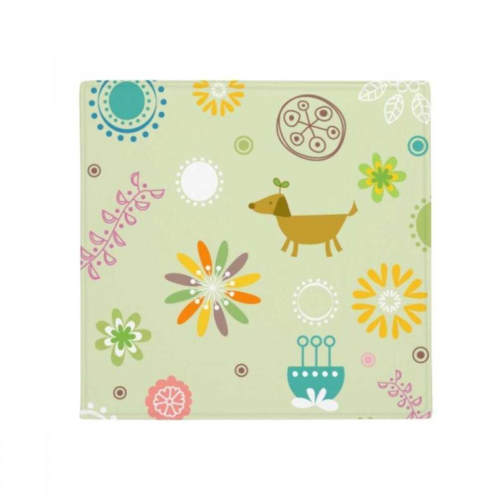 Tapis de sol rond multicolore motif chinois pour salon et bain