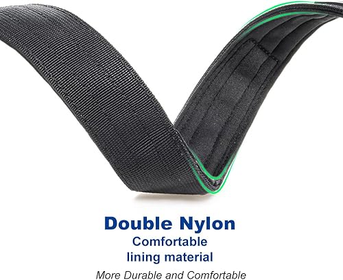 Miniatura 4 de TSPRO Collar táctico para perro de alta calidad, con parche y hebilla de metal de liberación rápida resistente, duradero, grueso y ajustable para