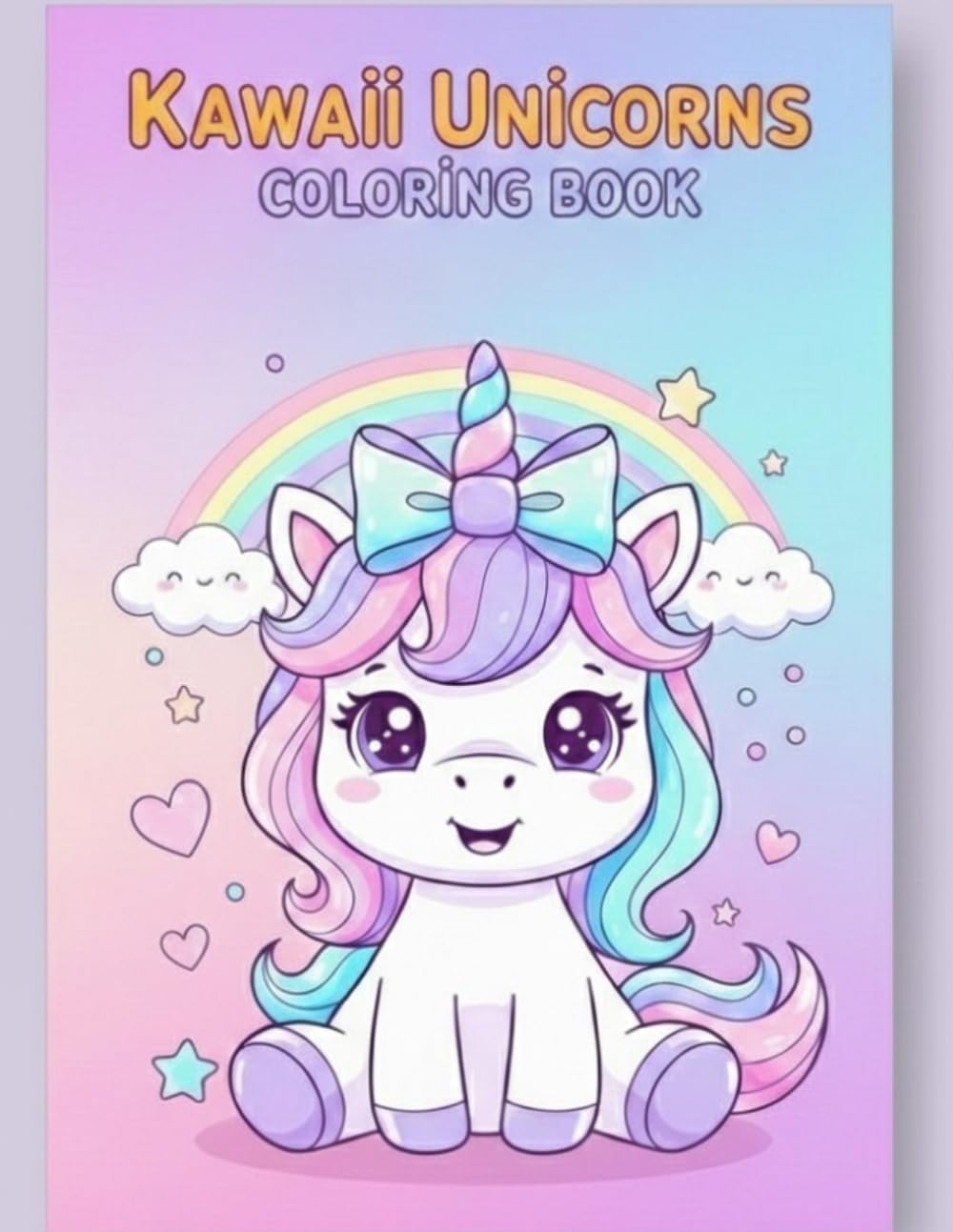 KAWAII UNICORNS: Coloring book