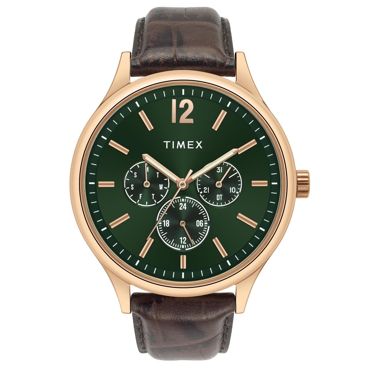 TIMEX Men Green Round Dial Analog Watch - TWEG18434 (B0D95VJT9C) Amazon Price History, Amazon Price Tracker