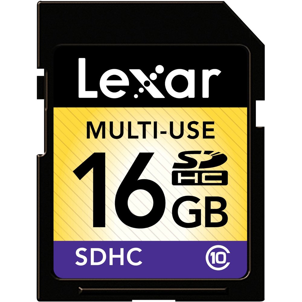 Amazon.com: Lexar Multi-Use 16GB SDHC Flash Memory Card