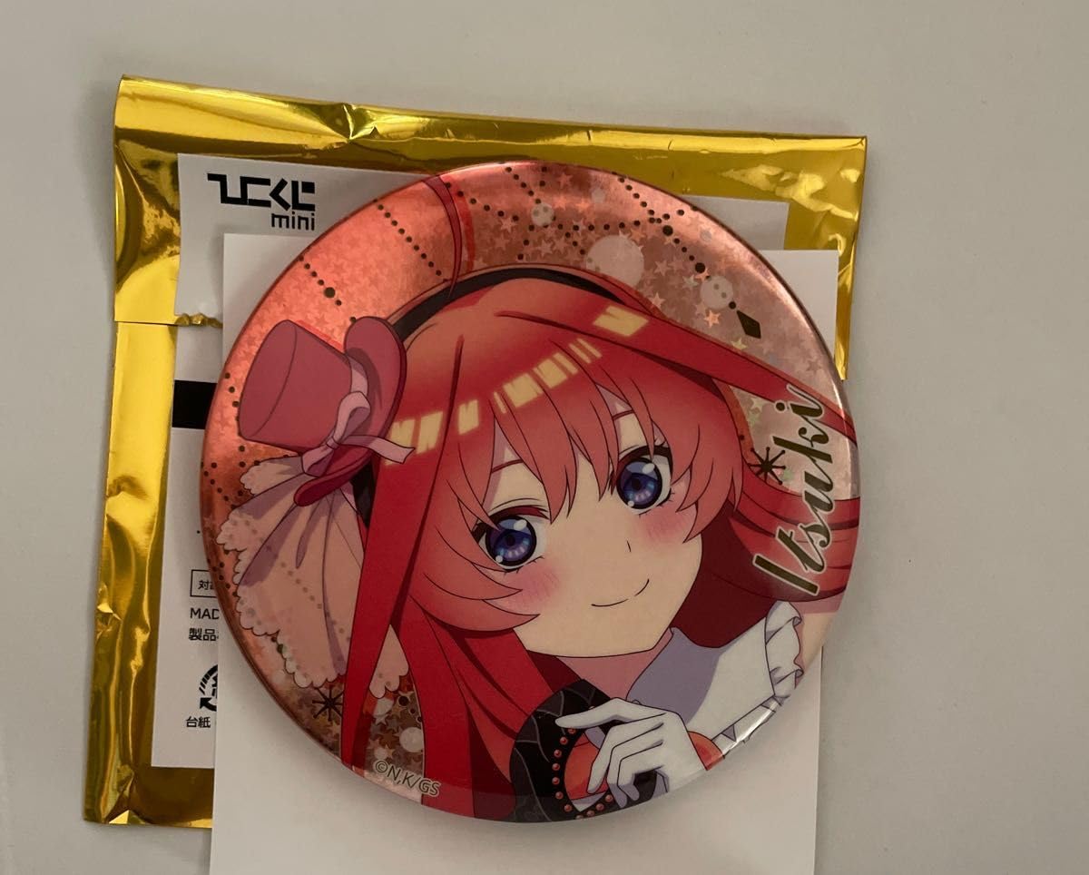 五等分の花嫁　ひこくじ　ホログラム缶バッジ ひこくじmini『五等分の花嫁～masquerade party～』 | ひこくじ