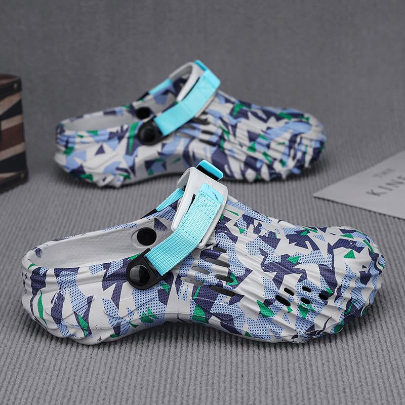 Image of Men's outdoor sports sandals summer water beach shoes casual slippers lightweight breathable