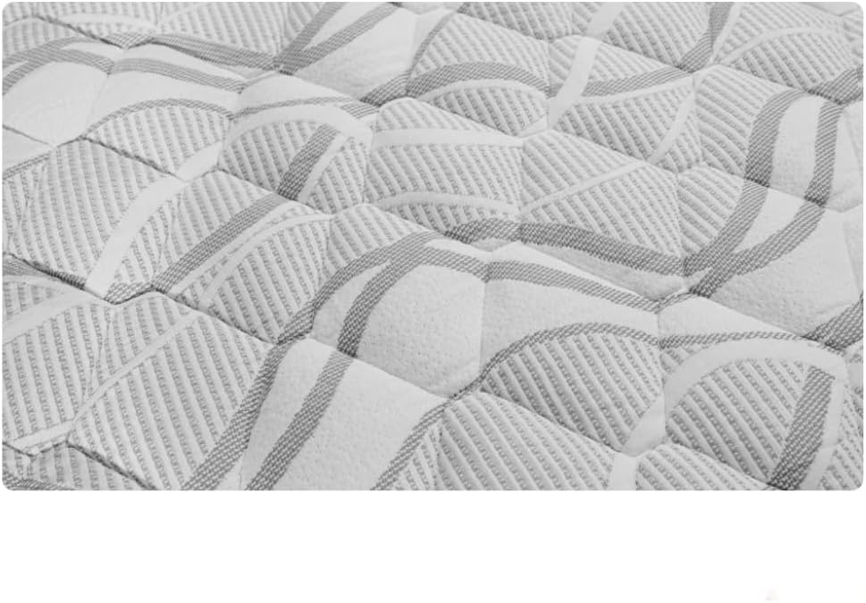Golden Gate Beds Memory Foam Hybrid Mattress (Full) Medium-Firm Comfort with Quilted Support, Pressure Relief, and 6 Layers of Foam and Springs, 10-Inch Thickness – White