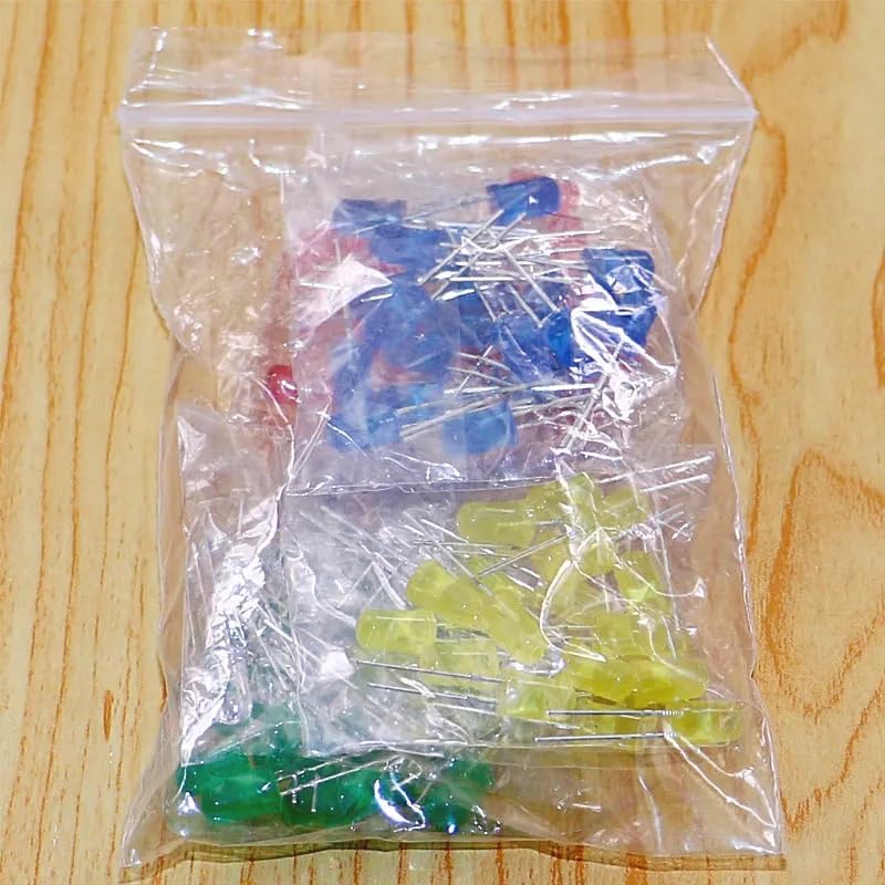 Kit d'assortiment de résistances à Film métallique, diodes LED, condensateurs électrolytiques, Ensemble de transistors en céramique, Kits de Composants électroniques DIY