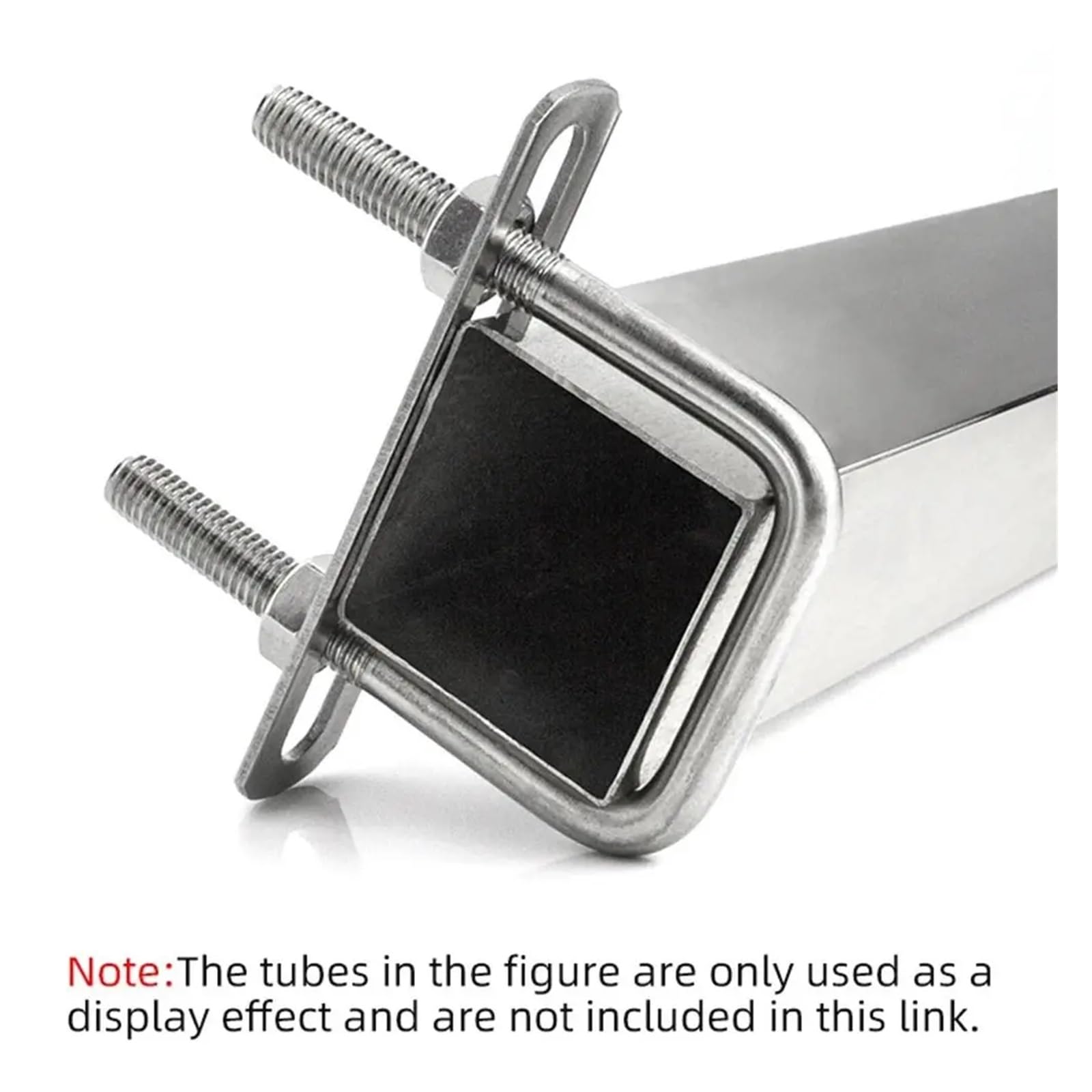 Bullone a U quadrato in acciaio inossidabile, Bulloni a U quadrati in acciaio inox 304 M6 misure multiple 2 pz(2Sets M6x20x50mm)