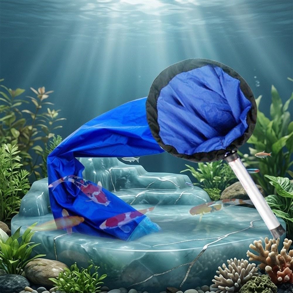 Retino Pesca Nylon Morbido 8cm Antiscivolo Retino Pesca Nylon