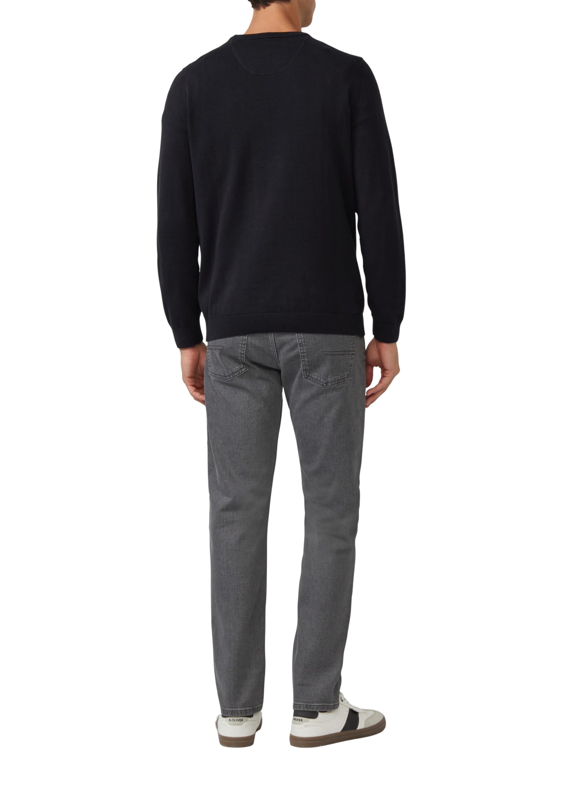 s.Oliver Sweter męski, 9999 czarny, XL