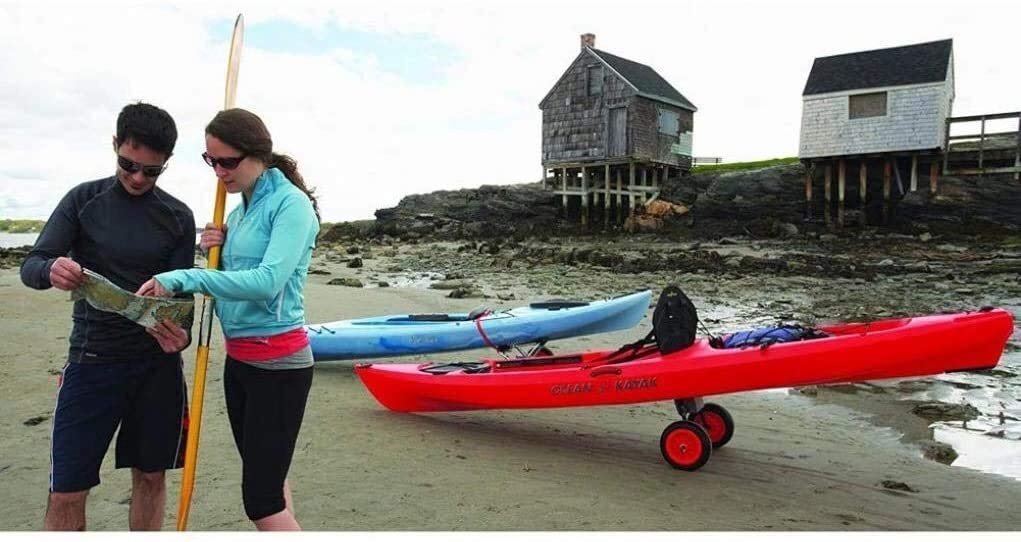 Chariots de Kayak, équipement de Navigation de Plaisance, canoë Pliable de Chariot de canoë de Kayak, Porte-canoë, Cadeau