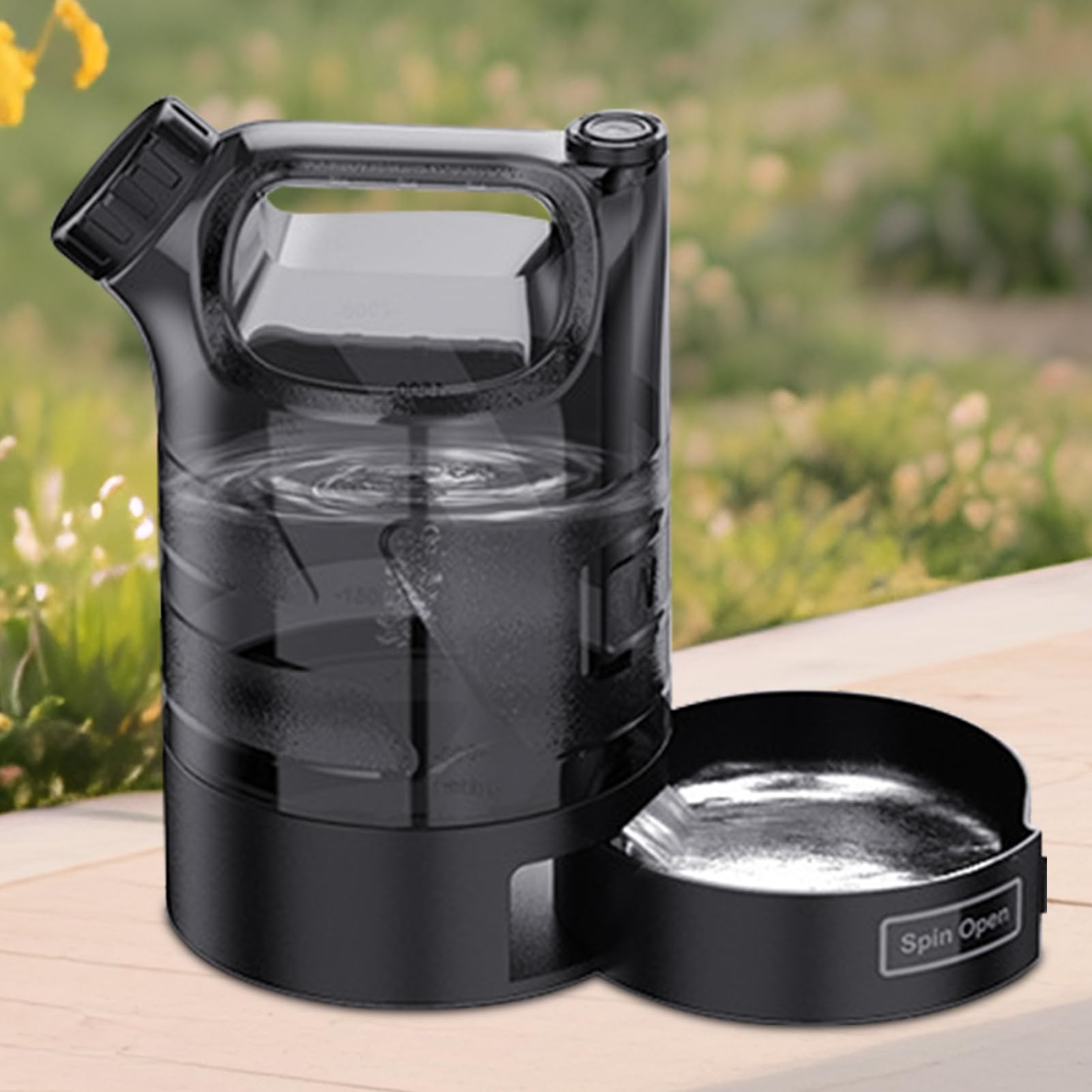 Bottiglia d'Acqua da Viaggio per Cani Dispenser per Bere con Capienza | Borraccia per Acqua da Esterno Escursioni Campeggio Viaggi Casa
