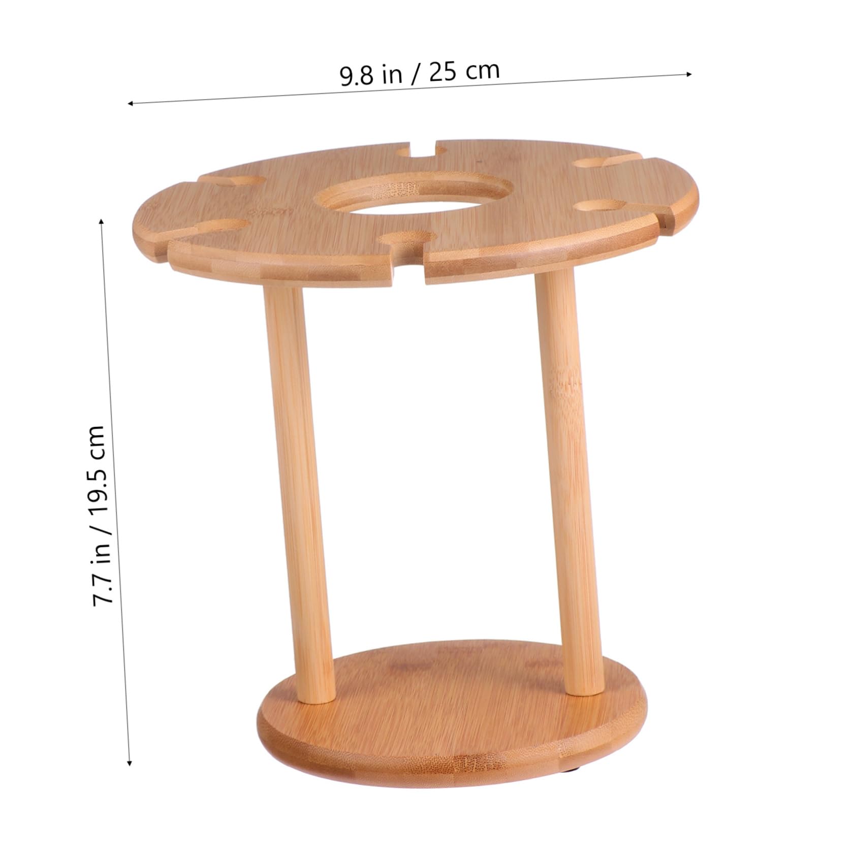 Cabilock Wine Glass Rack for Countertop Storage Stylish Goblet Organizer for Home Decor Special Occasions Six Design for Easy Access Elegant Wine Glass Hanger for Kitchen Bar