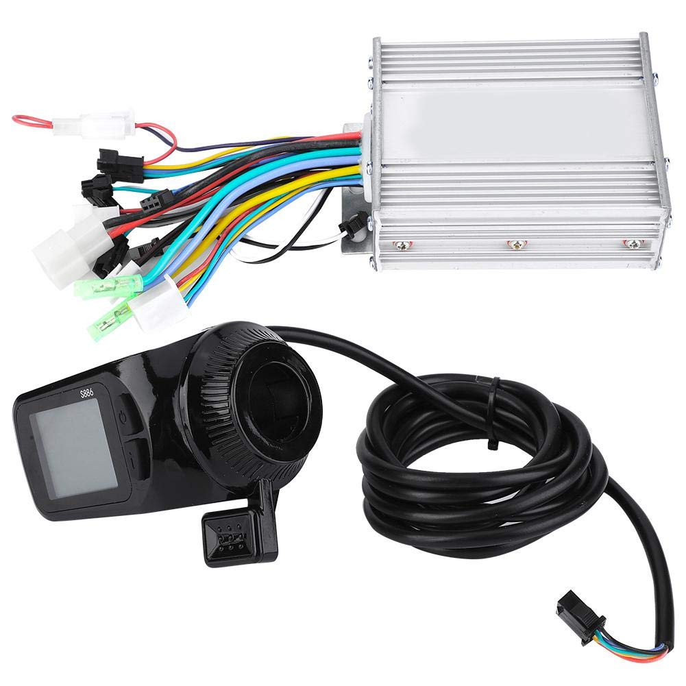 Electric Bike Controller, Multifunction Brushless Controller Kit Electric Scooter Controller, for Electric Scooter Electric Bicycle(450W36V)-picture-19