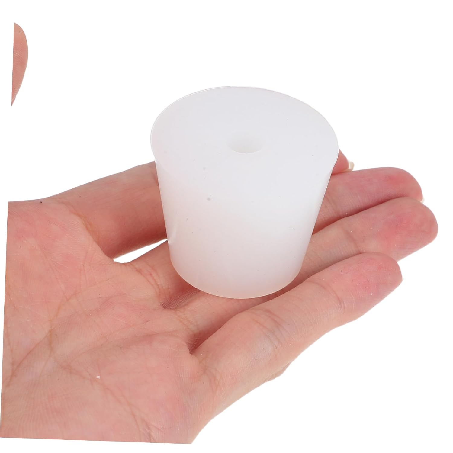 Cabilock 5pcs Lab Stopper Plugs Silicone Test Tube Sealing Stopper Kitchen Pool Cooler Plug Replacement Solid Silicone