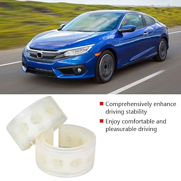 2pcs Universal Car Auto Rubber Shock Absorber Buffer Spring Bumper Power Cushion