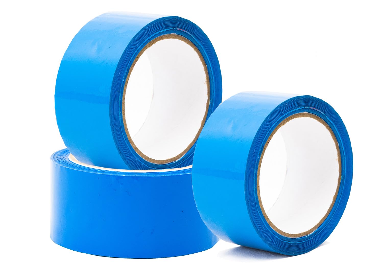 MAX SOLUTIONS Low Noise 50MM x 66M Coloured Packaging Tape for Parcels and Boxes Heavy Duty Coloured Box Packing Tape Provides a Strong, Secure and Sticky Seal for your Boxes (Blue, 12 Tapes)