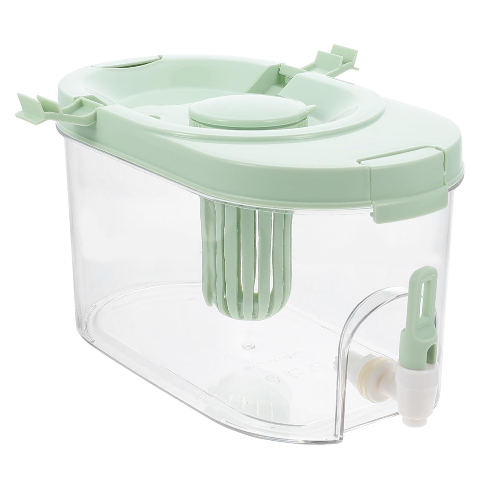 Distributeur de Boissons Froides 4l Résistant aux Différences de Température en Polypropylène Robinet Anti-obstruction pour Restaurant et Fête