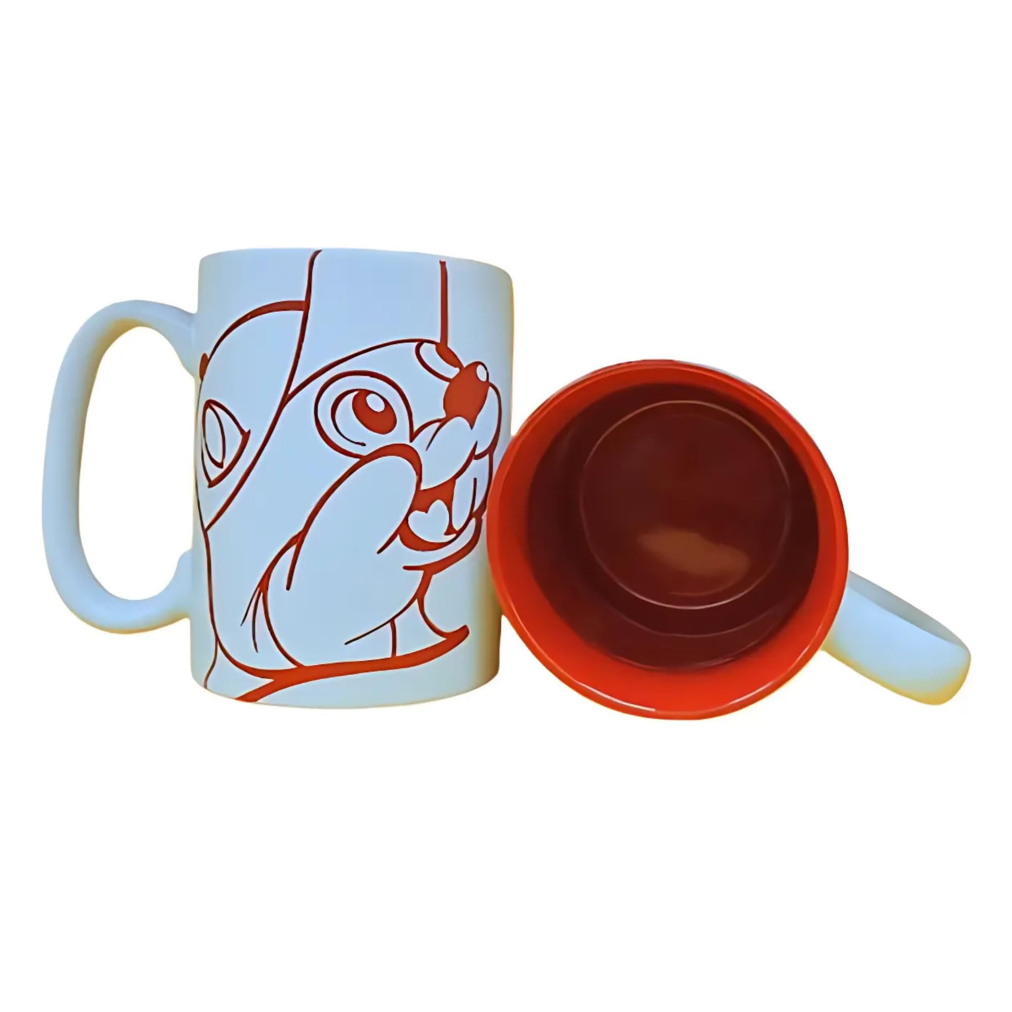 Buc-ee's Red Beaver Etched Coffee Mug