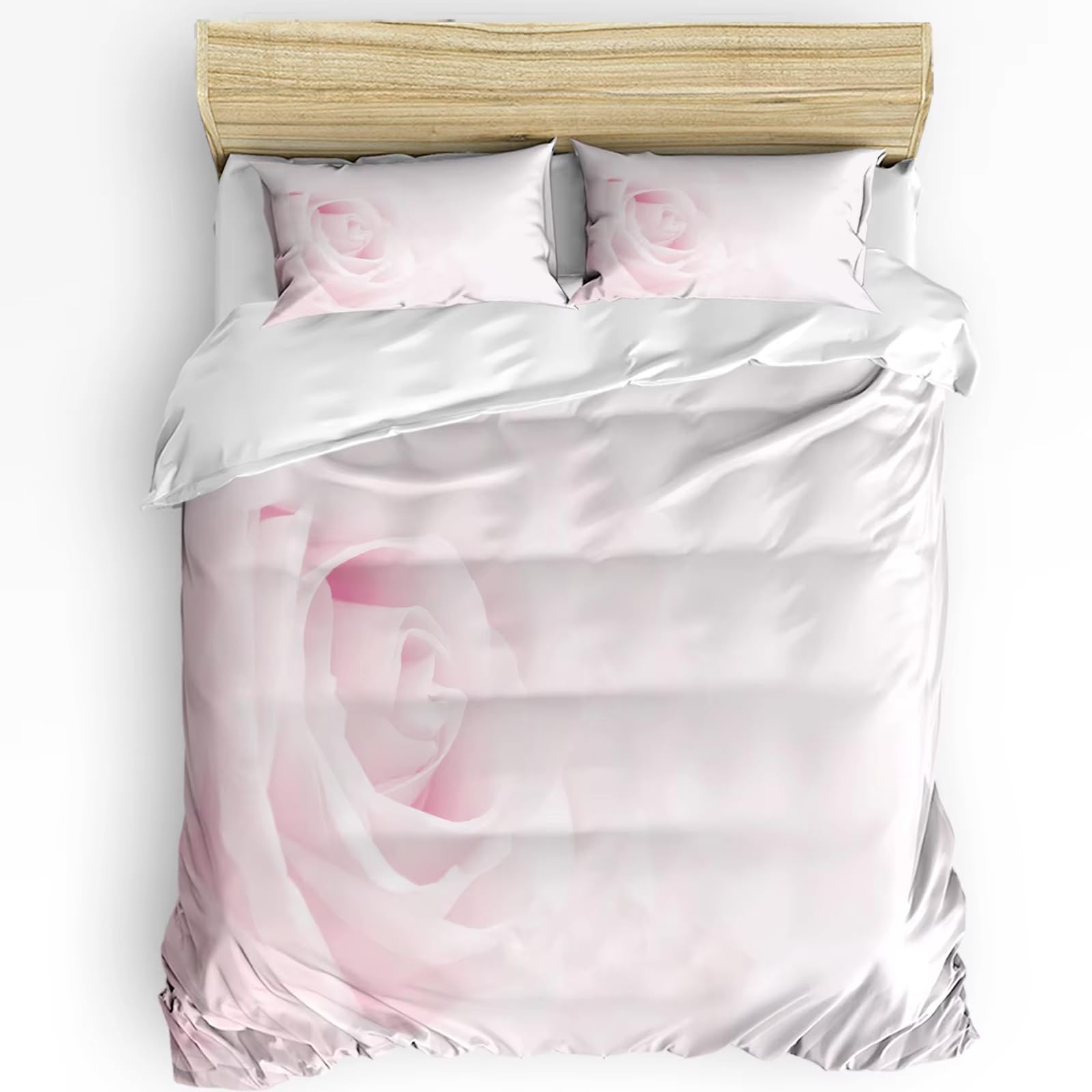 Housse de couette motif roses 240x260 pour transformer votre chambre en un cocon de douceur