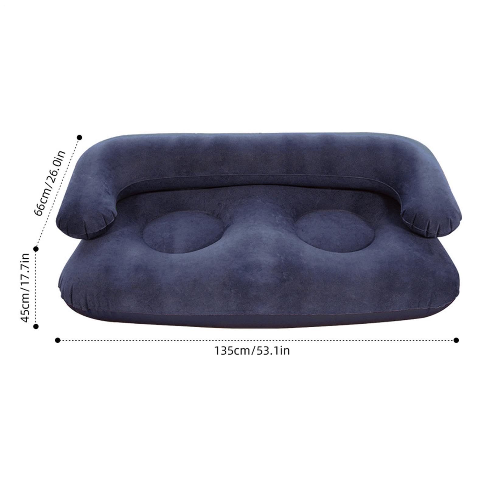 Divano Trasformabile In Lettos, Divano Pieghevole, Portatile E Comodo Con Braccioli Divanos Gonfiabile, Divanos Gonfiabile Da Campeggio, Ideale Per Terrazza, Giardino, Balcone, Camera Da Lettos