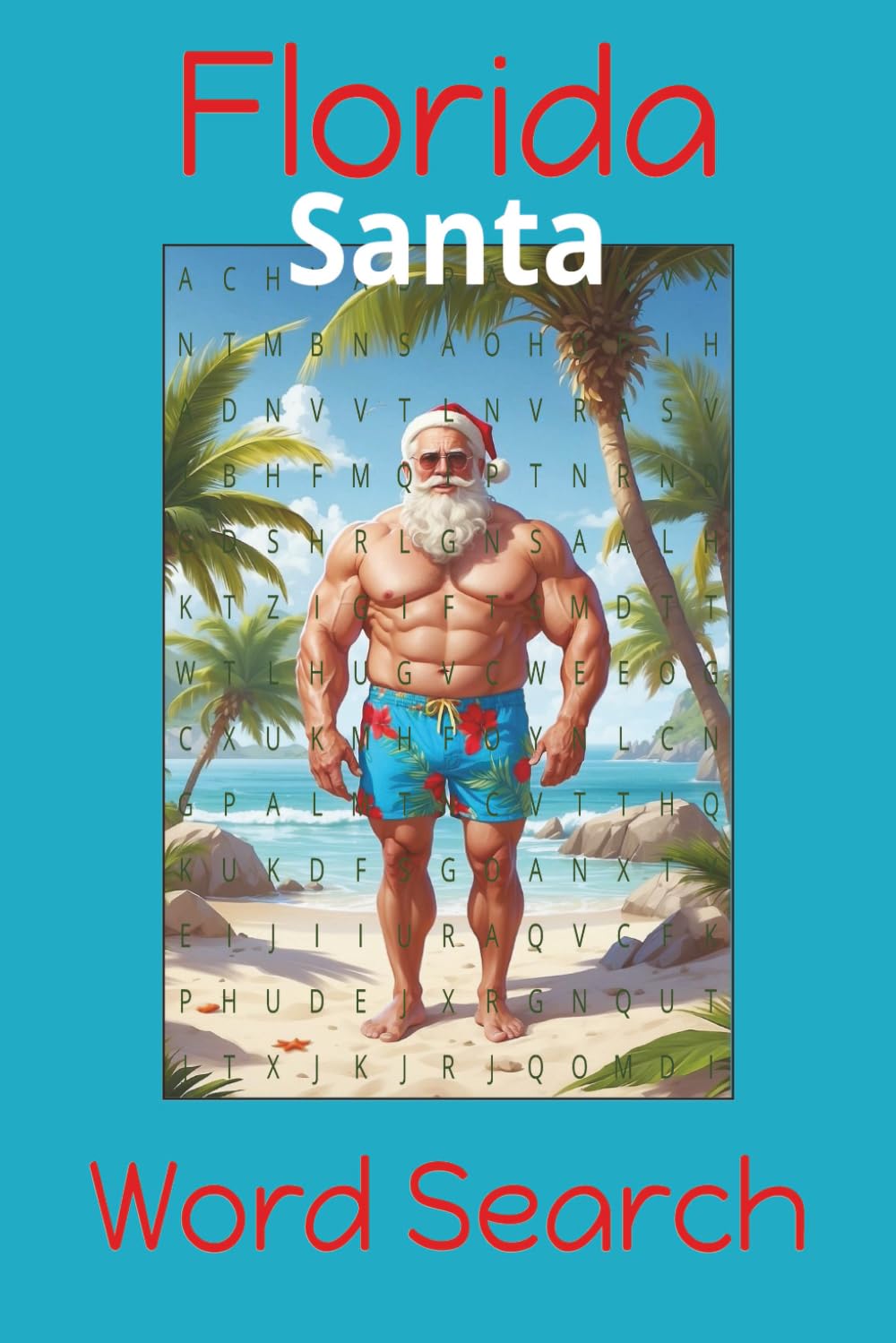 Florida Christmas Word Search Puzzle Book: Word Searches with Easy to Read Print about Florida Christmas, Winter, Seasonal and More | 6x9 inches, 110 ... Stocking Stuffers, and Stress Relief
