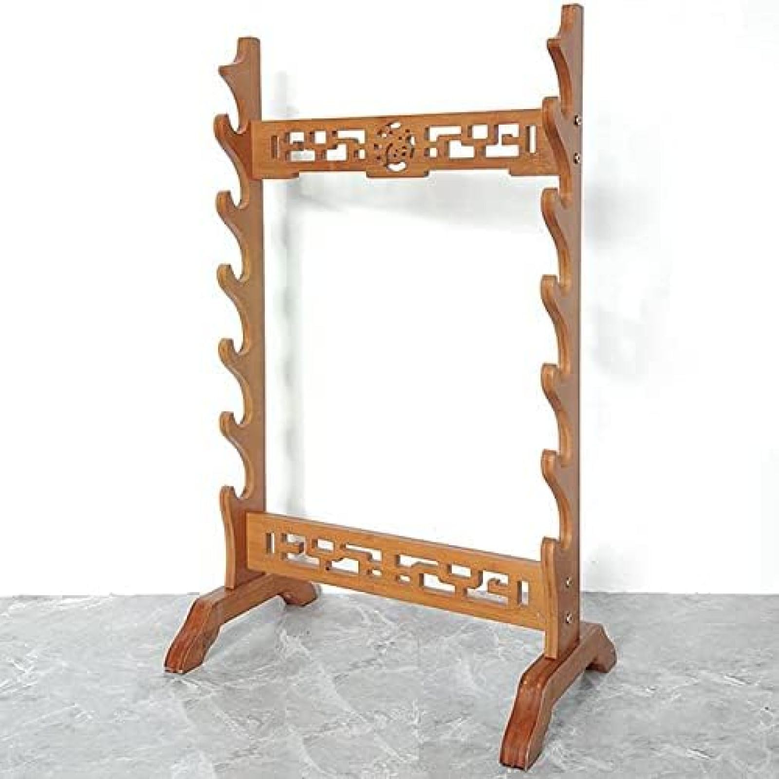 Amazon.co.jp: 剣マウントスタンド多層床置き剣スタンド、剣ラック武器