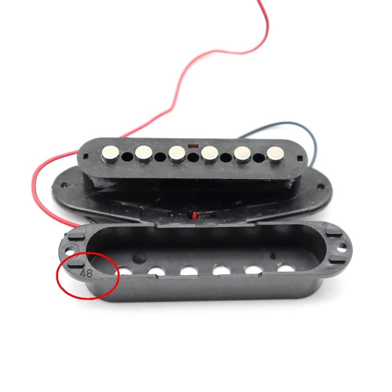 Amazon | エレキギターピックアップ 48/50/52mm ギター シングル