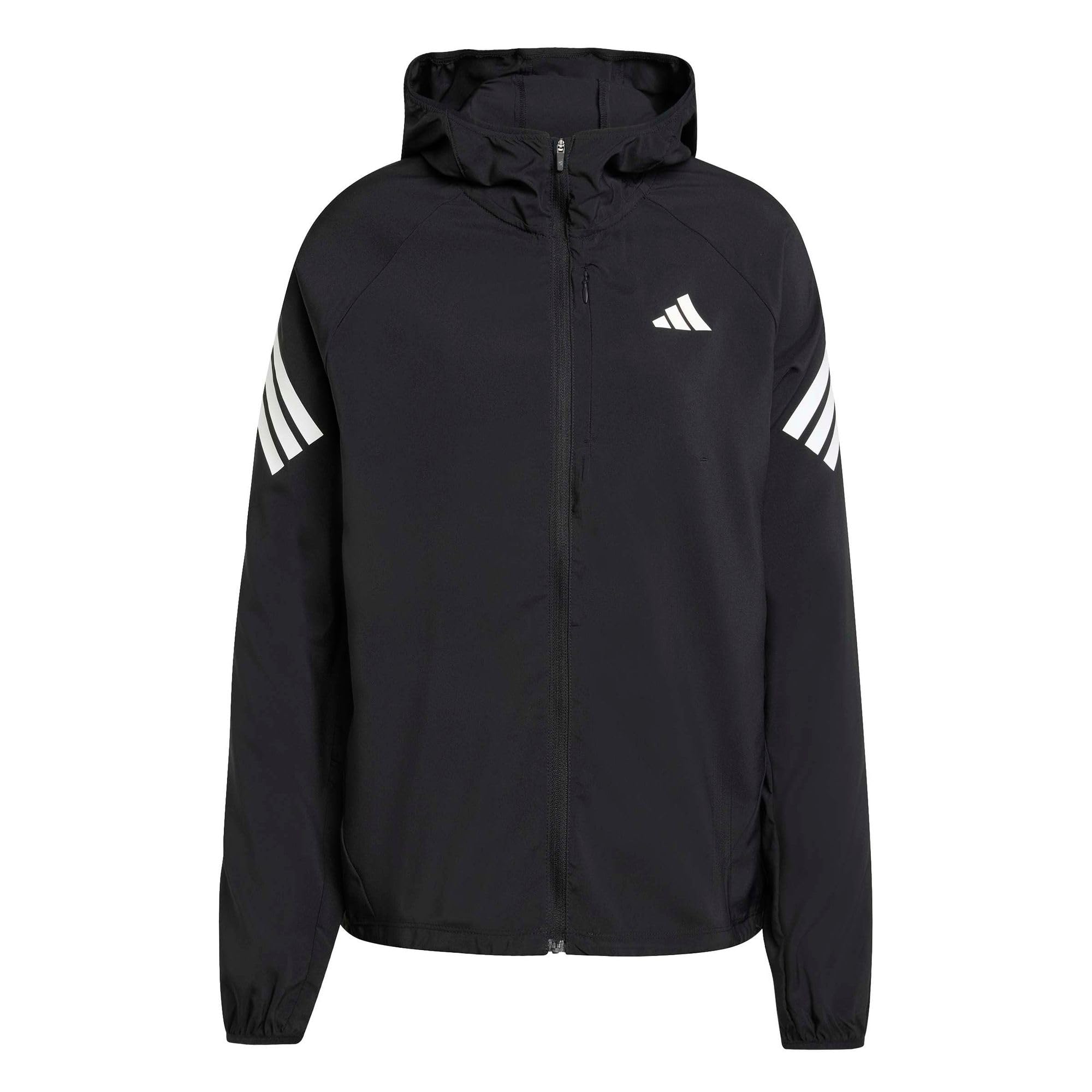 adidas Women's Adi365 Running Iconic Hooded Coat, black, XXL