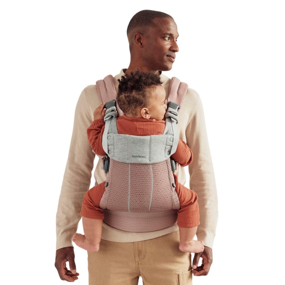 Amazon.com: BabyBjörn Baby Carrier Harmony, Dusty Pink, 3D Mesh