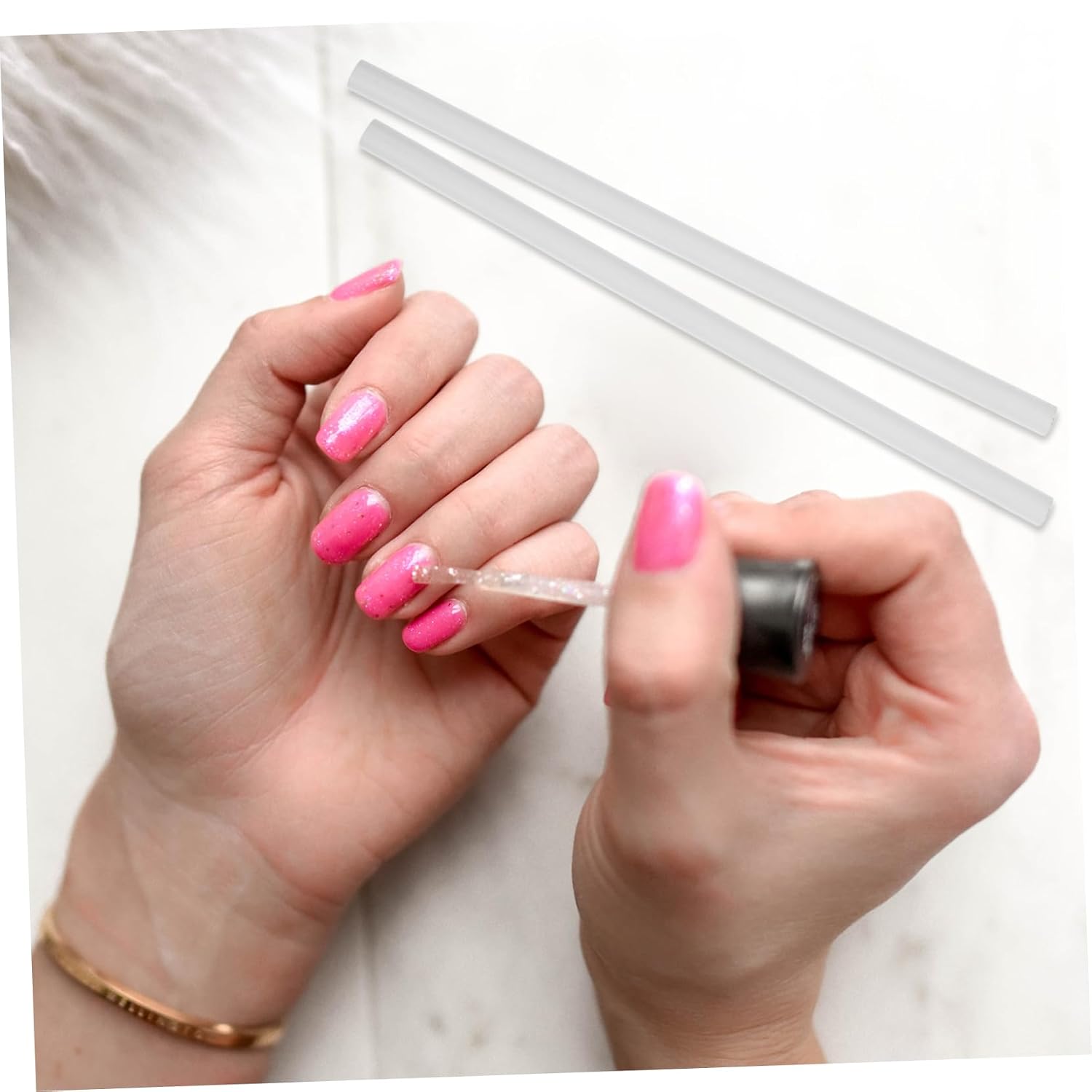Outanaya 12pcs Rhinestone Picker Tool Dual-ended Nail Dotting Pen for Easy Gem Application for Manicure Art and Nail Designs