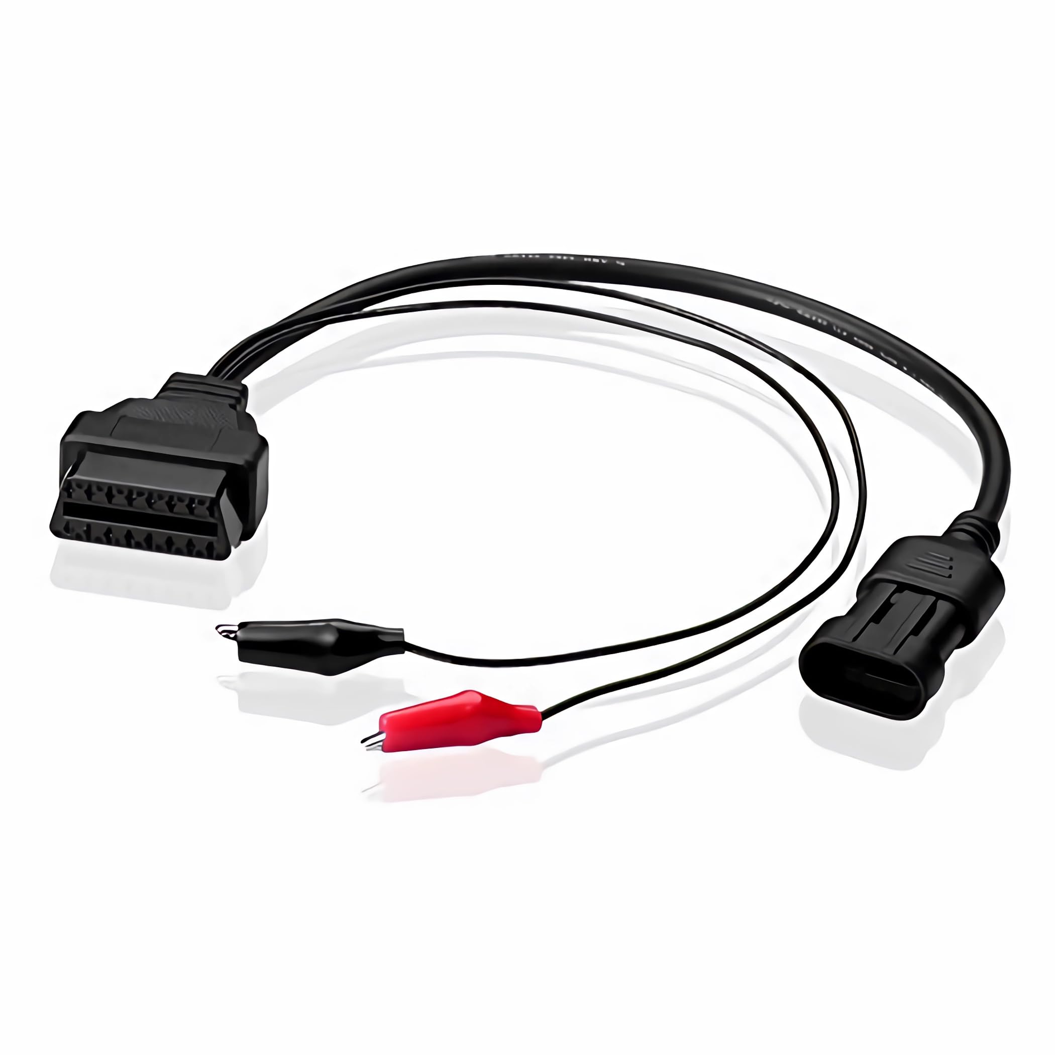 H86 Bolwins OBD2 cavo adattatore OBD2 3 pin su FIAT 16 pin, adattatore 3 pin a 16 pin OBD2 adattatore maschio cavo diagnostico interfaccia femmina
