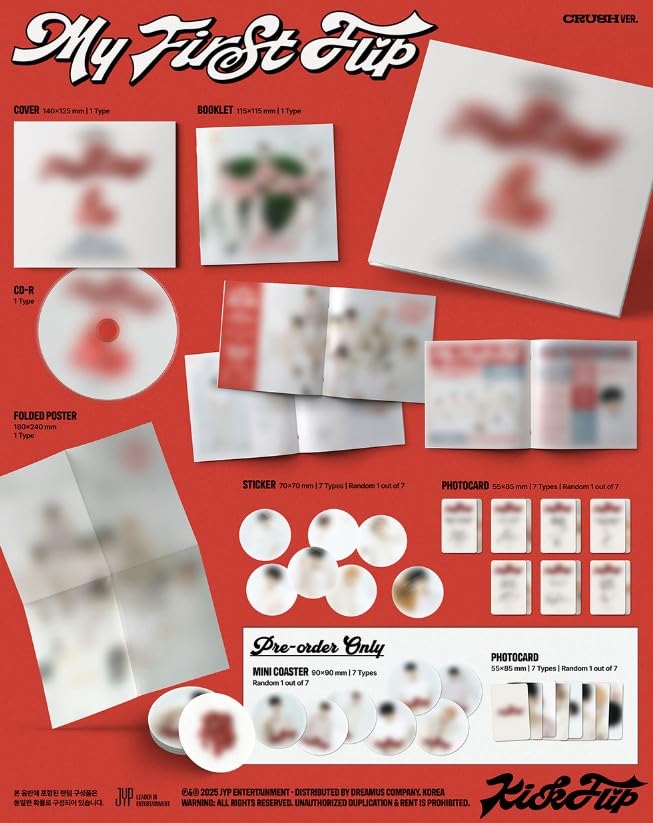 Amazon.com: Kick.Flip My First Flip [DIgipack Ver.] 3rd Mini Album