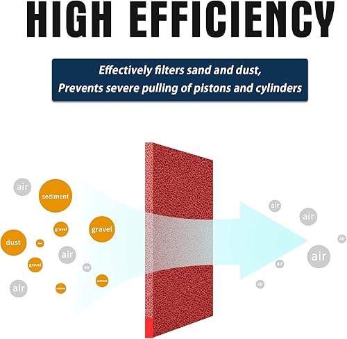 Miniatura 7 de NIBBI Filtro de aire para motocicleta, Filtros de aire universales de 48mm para Dirt Bike, Adecuado para limpiador de carburador Motocross para Pit