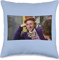 Vista 1 de Willy Wonka Chocolate Factory Condescendiente Wonka - Almohada de 15.7 x 15.7 in, multicolor