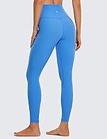 Vista 26 de CRZ YOGA Leggings de entrenamiento para mujer con sensación de desnudez cepillada de 25 pulgadas, pantalones de yoga de compresión de cintura alta