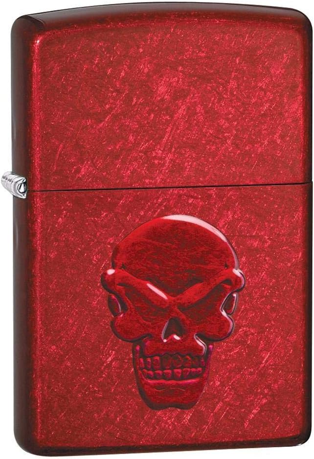 Custom Personalized ZIPPO Classic Skulls Designs Windproof Oil Lighter Engraving (21186) - Christmas, Halloween & Valentines Day Gift