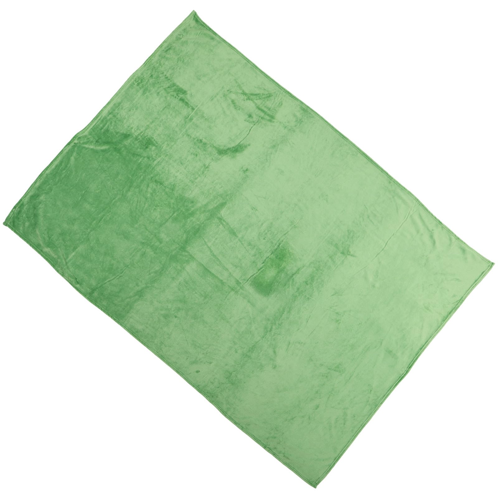 PRETYZOOM Polar Fleece Decke Grün aus Polyester mit Bequemem Stoff und Wärmender Funktion für Betten und Kühle Kinosäle Beim Camping