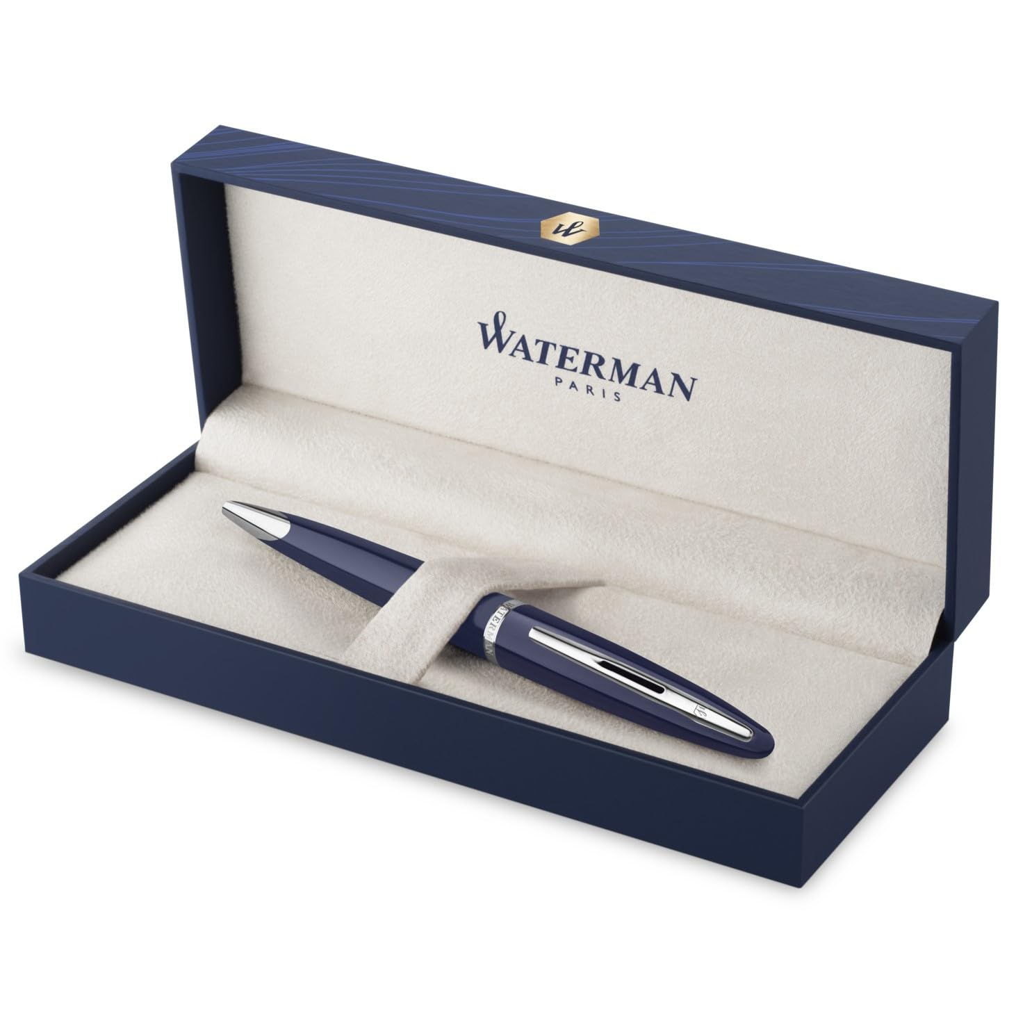 WATERMAN Caren blue ボールペン Amazon.com : WATERMAN 2214312 Ballpoint Pen Karen Blue CT