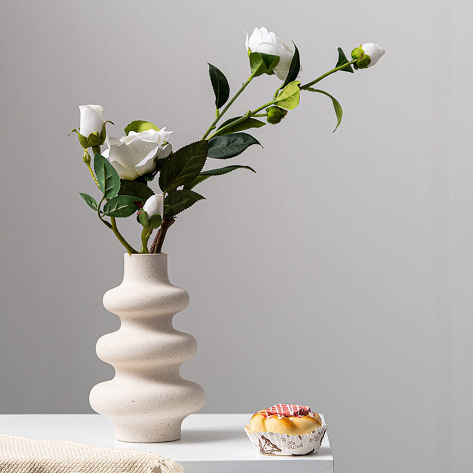 Molde de resina para jarrón de flores, molde de resina epoxi de cristal, adornos de silicona, molde de fundición de resina epoxi para decoración del hogar