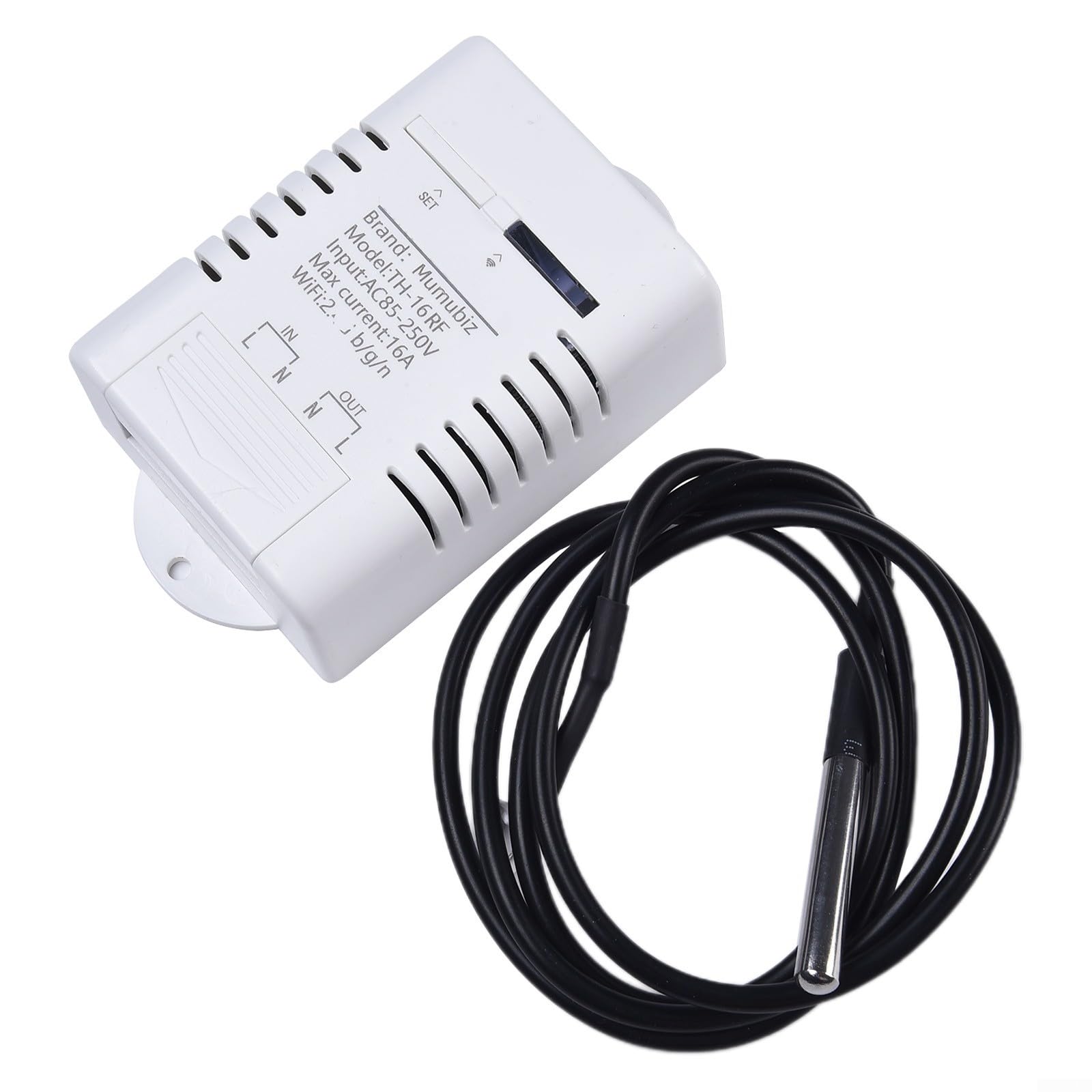 Marchfunny Marchfunny Smart Home Automation RF433 Thermostat At 16A, 3000W For Efficient Temperature Control And Monitoring(for eWelink)