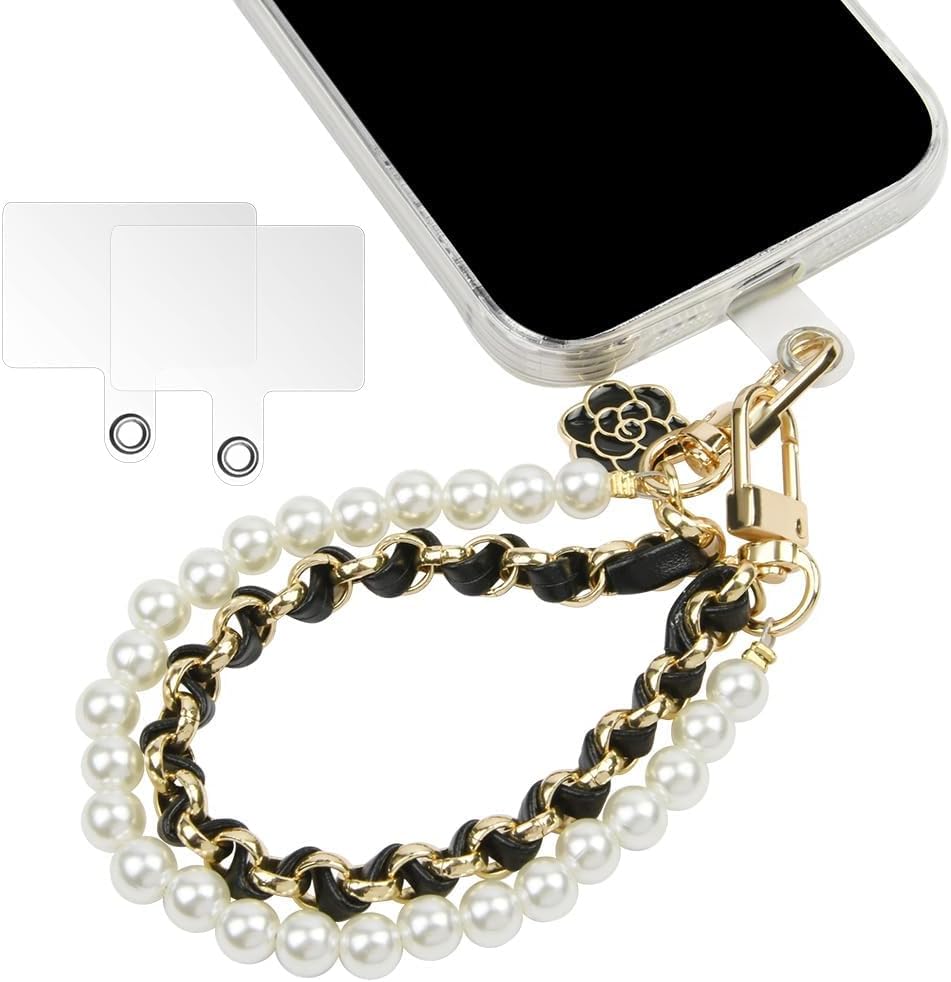 Lot De 3 Dragonnes à Perles Pour Téléphone Portable Femme - Jolie
