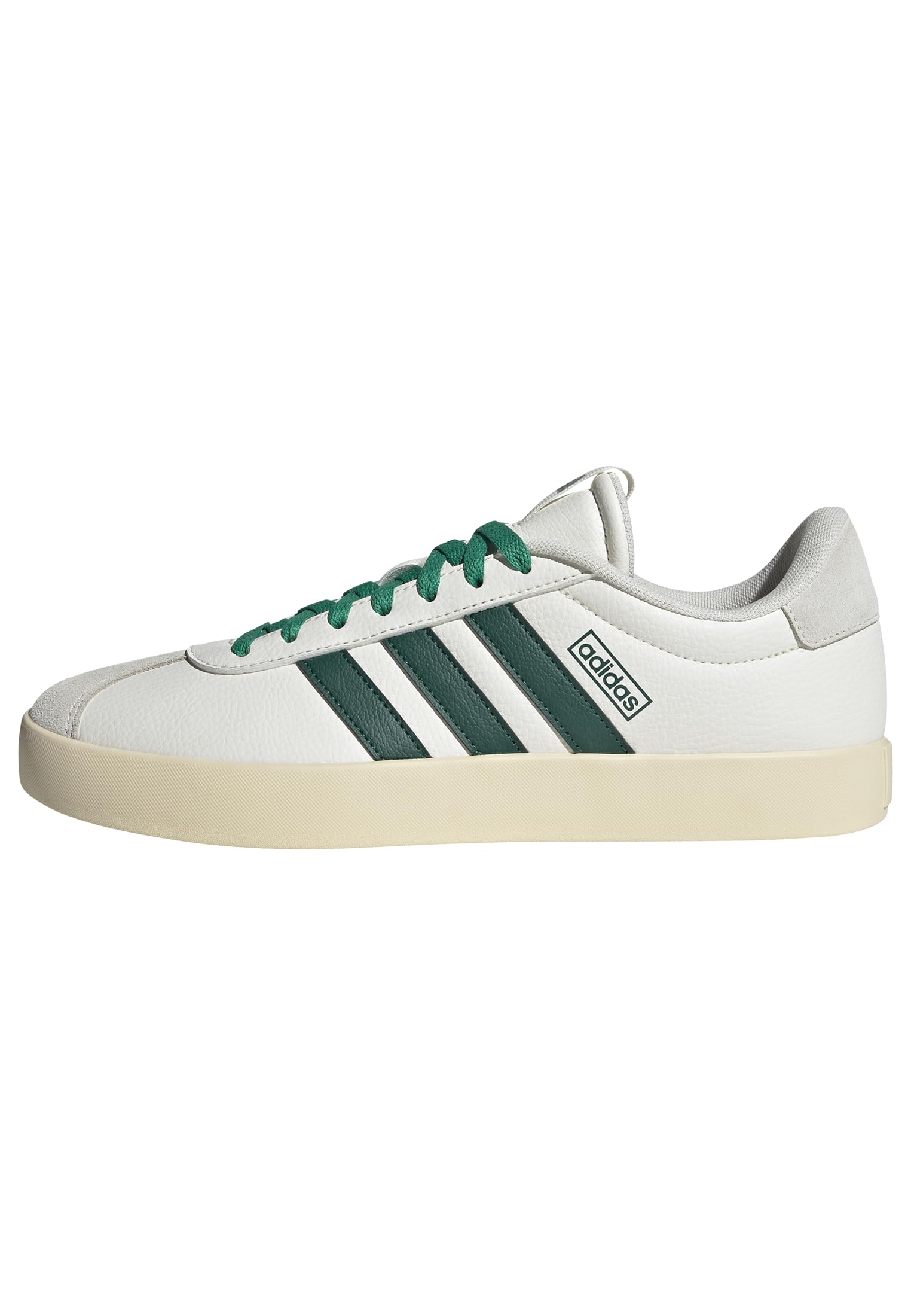 adidas Men's VL 3.0 Shoes, core White/Collegiate Green/Court Green, 11.5 UK