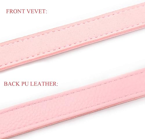 Miniatura 8 de Collar tipo gargantilla hecho de terciopelo y piel sintética con candado y llave estilo Lollita