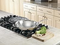 Vista 6 de Cuisinart Juego de sartén profesional de 12 pulgadas y sartén para freír de 14 pulgadas