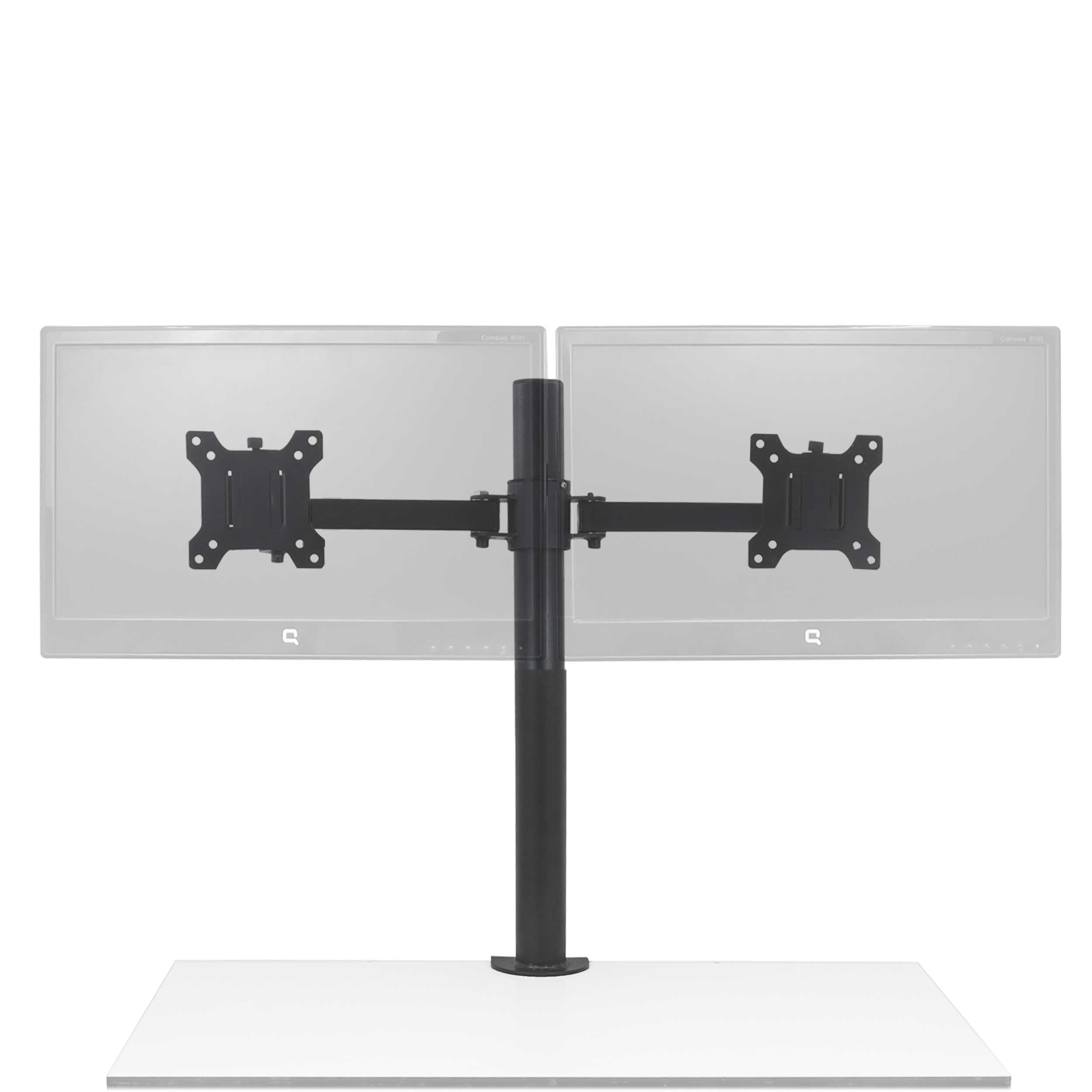 Isomars Dual Monitor Stand | Adjustable Arm for Monitors - Adjustable Height & Angles-image-18